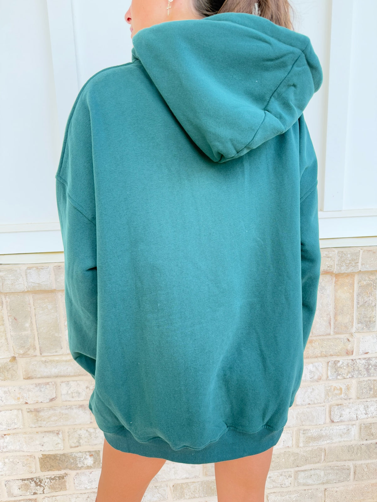 Sunkissed Collegiate Embroider Oversized Hoodie