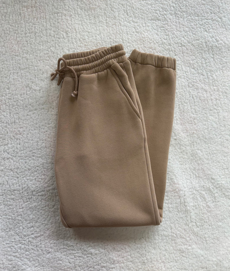 Cappuccino Basic Blank Jogger Sweatpants
