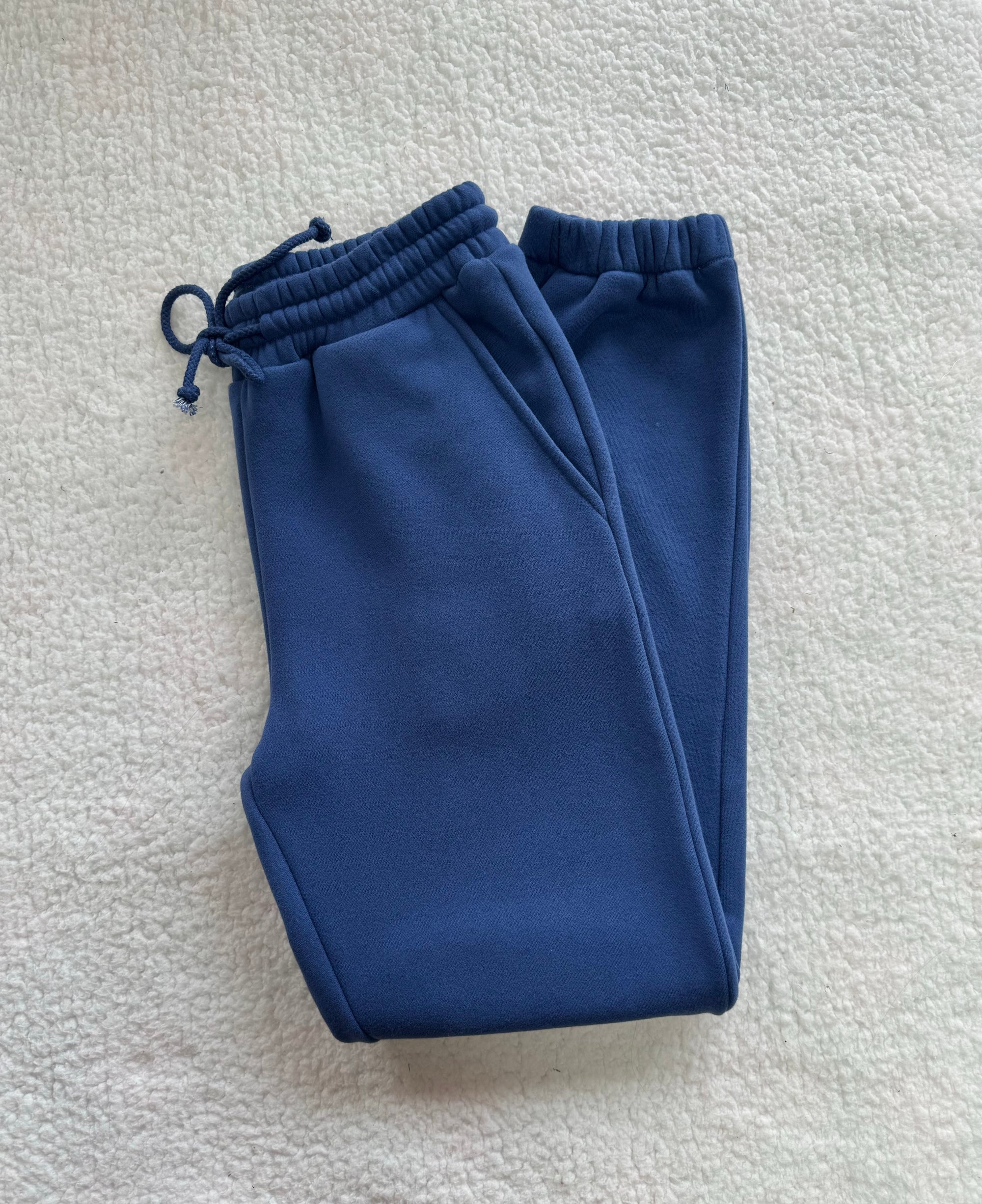 Sailor Blue Basic Blank Jogger Sweatpants