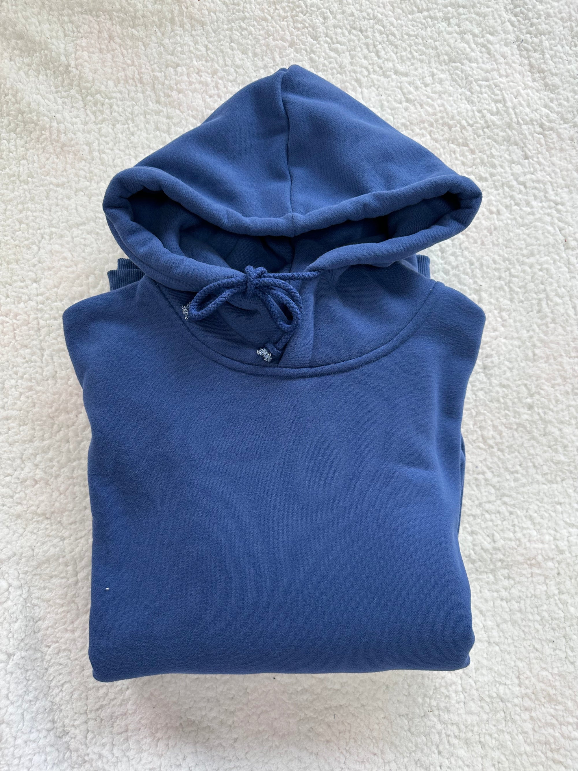 Sailor Blue Basic Blank Hoodie