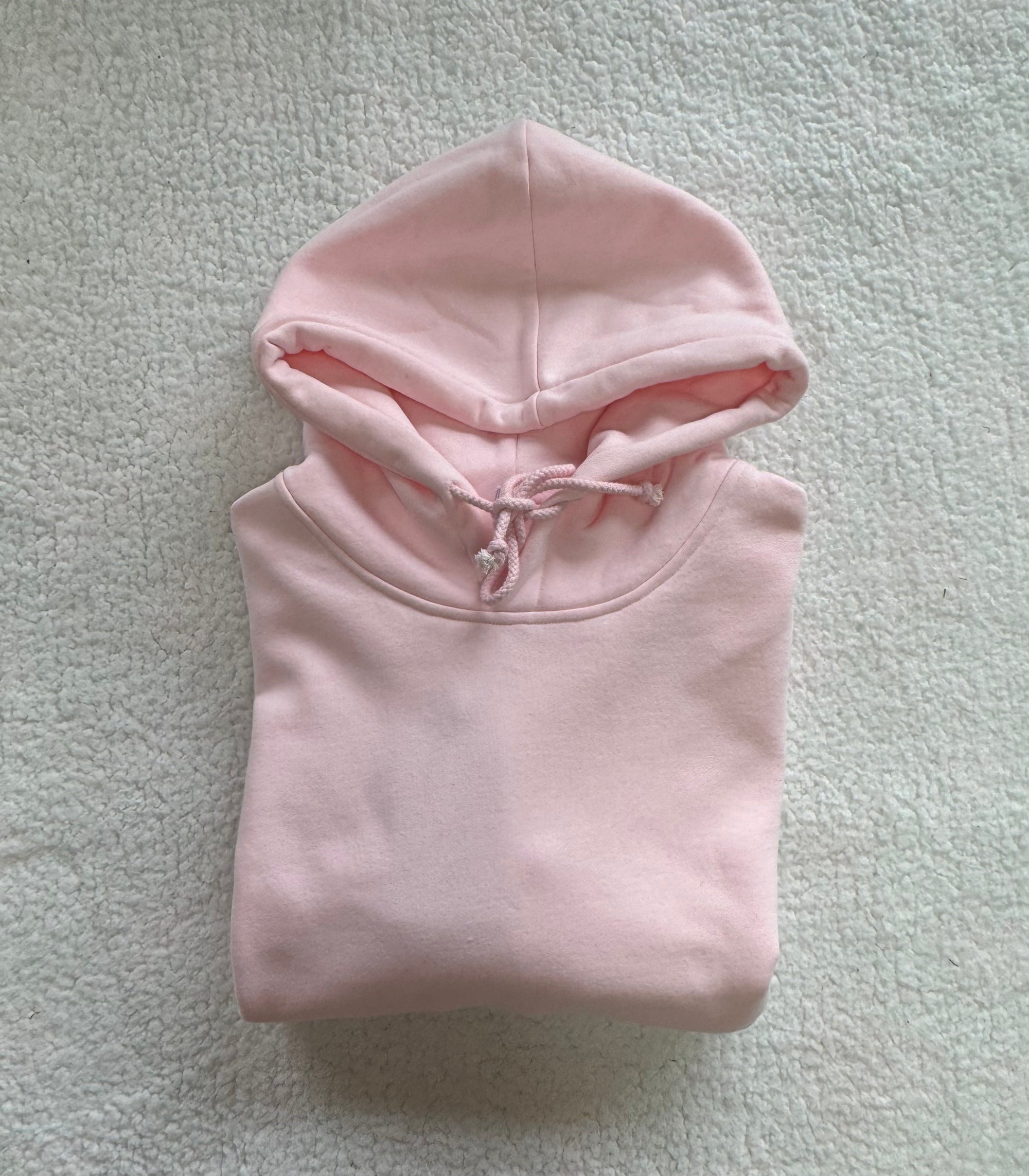 Light Pink Basic Blank Hoodie