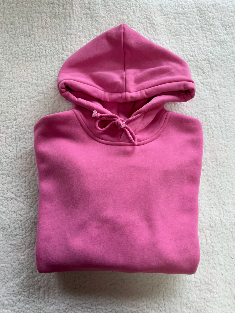 Taffy Pink Basic Blank Hoodie