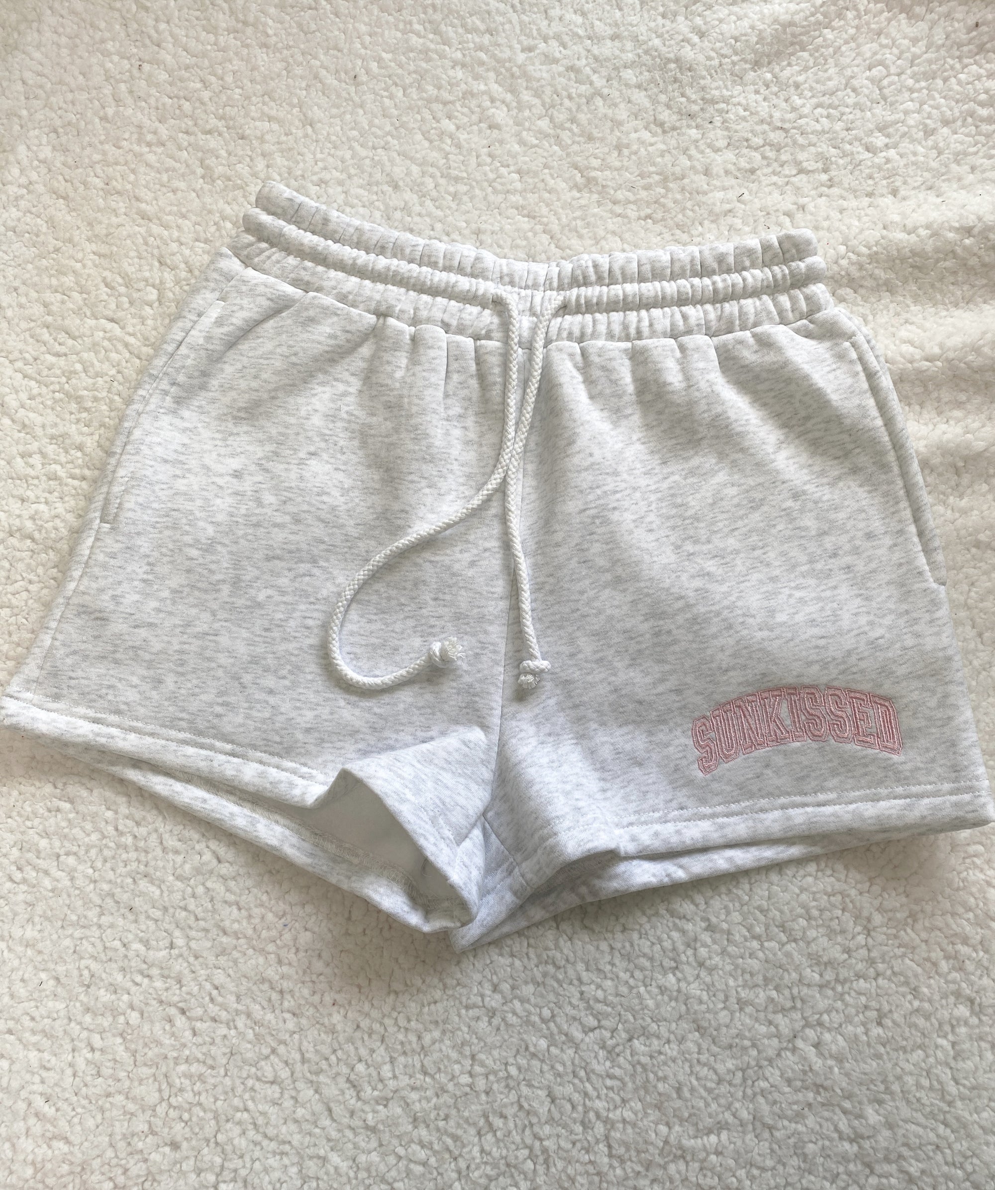 (SIZE 3XL-LAST ONE)Sunkissed Varsity Flare Logo Shorts