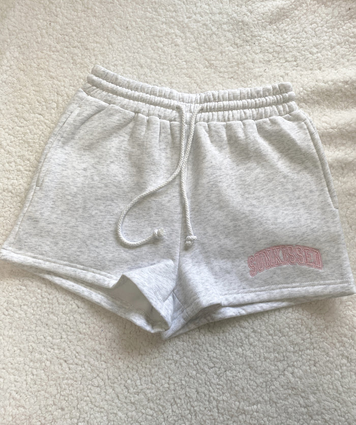 (SIZE 3XL-LAST ONE)Sunkissed Varsity Flare Logo Shorts