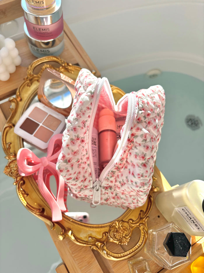 ‍Small Miley Quilted Handmade Travel Bag (100% off)