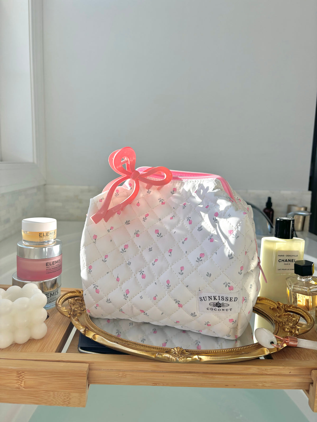 Roses Handmade Travel Bag