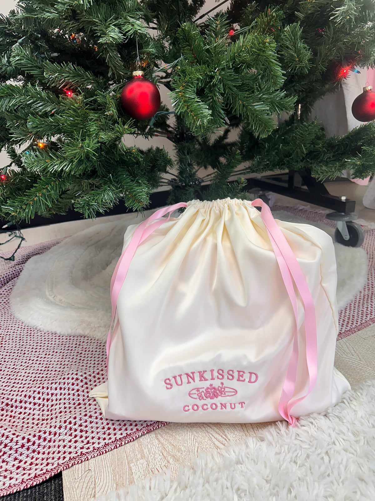 Gift Bag Luxury Sunkissedcoconut Embroider