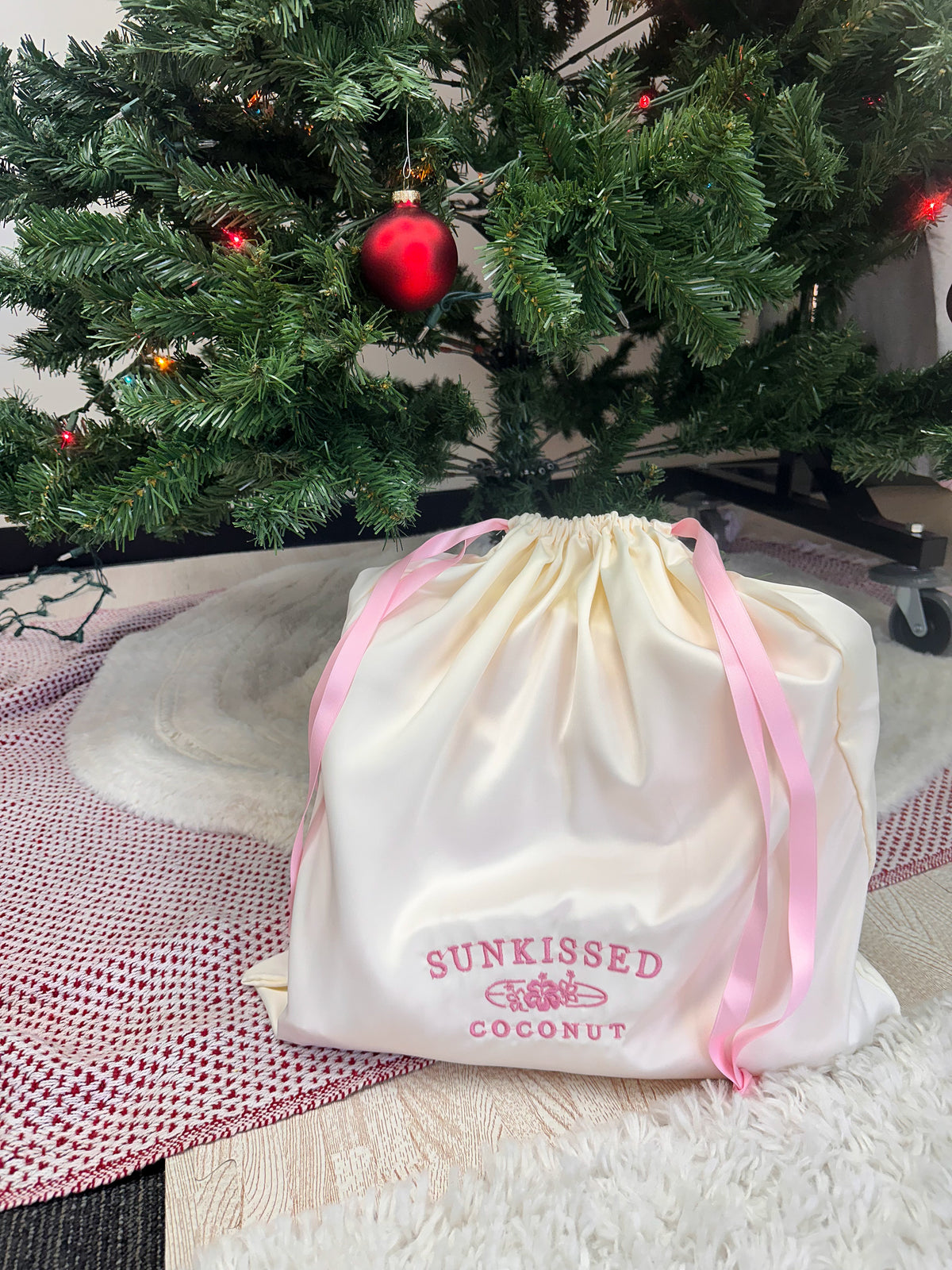 Gift Bag Luxury Sunkissedcoconut Embroider