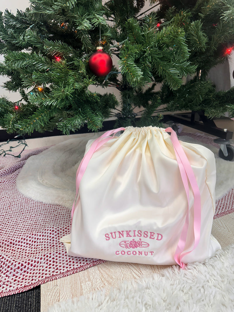 Gift Bag Luxury Sunkissedcoconut Embroider Logo