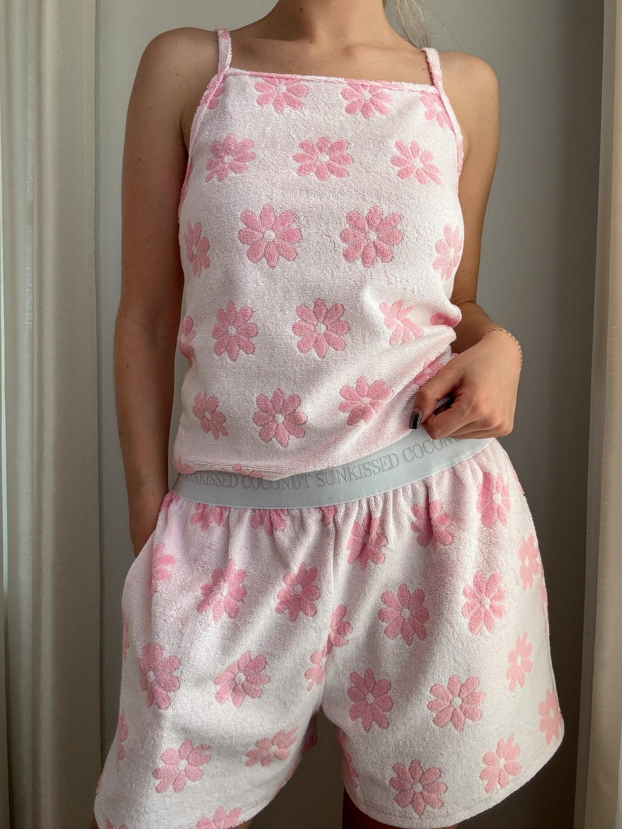 Pink Flower TankTop