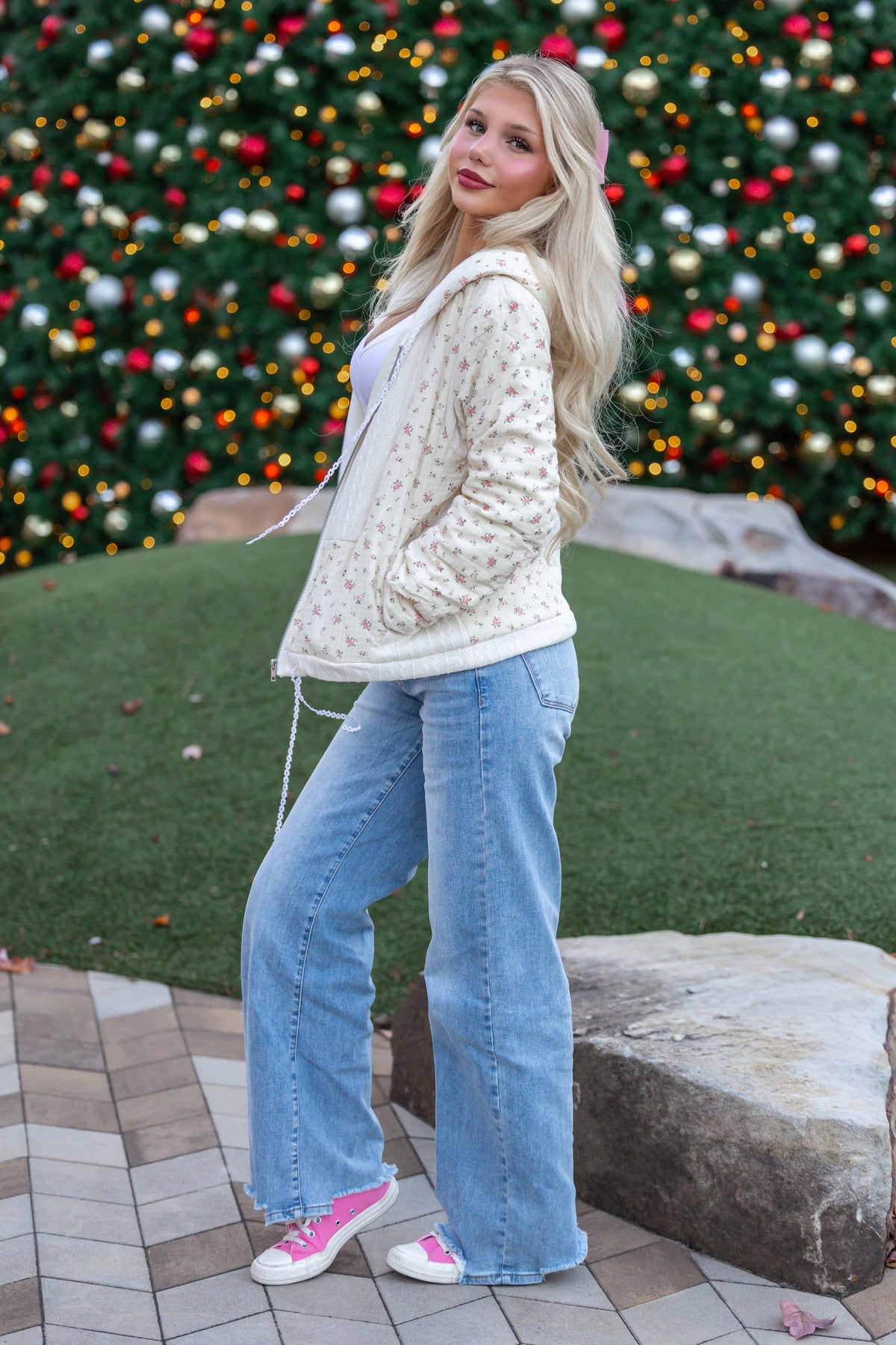 Flower Avenue Quilted Jacket