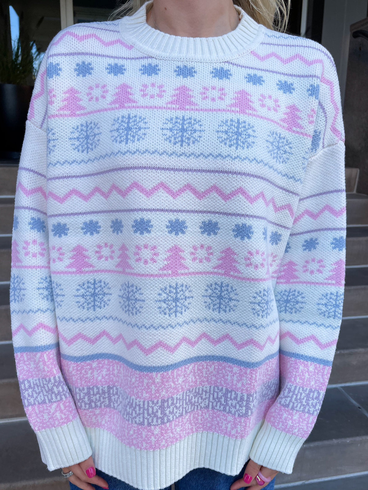 Icelandic Lights Winter Sweater