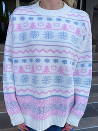 Icelandic Lights Winter Sweater