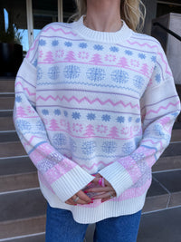 Icelandic Lights Winter Sweater