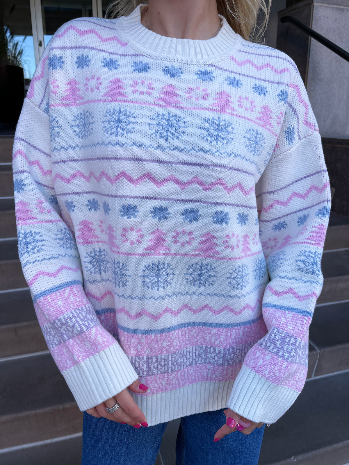 Icelandic Lights Winter Sweater