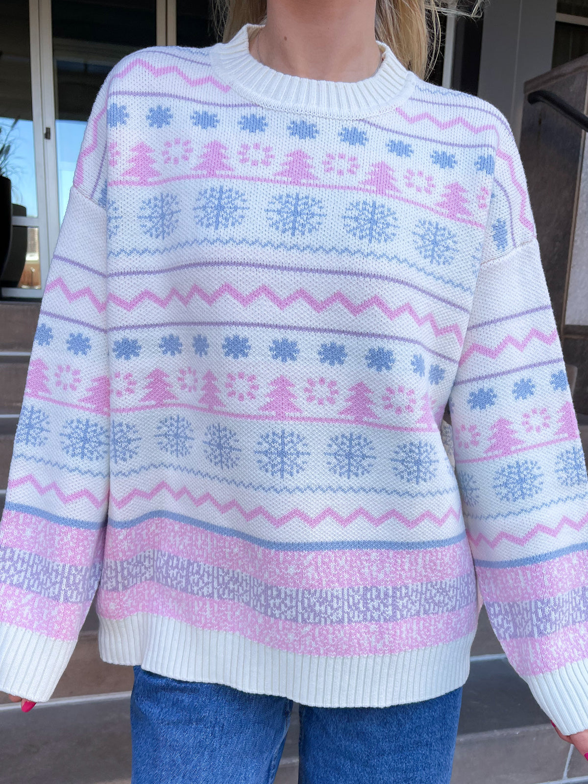 Icelandic Lights Winter Sweater