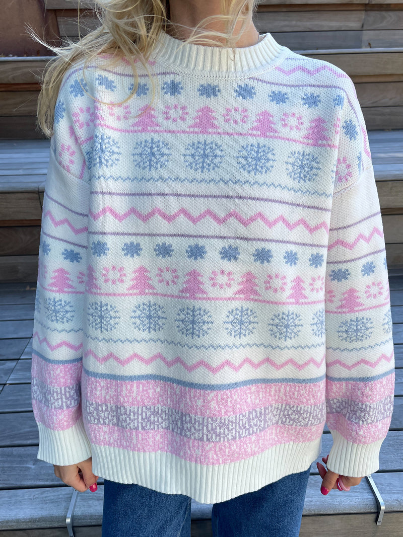 Icelandic Lights Winter Sweater