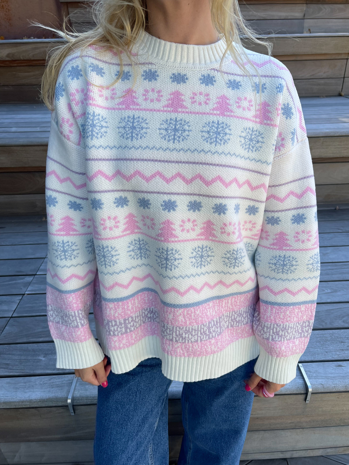 Icelandic Lights Winter Sweater