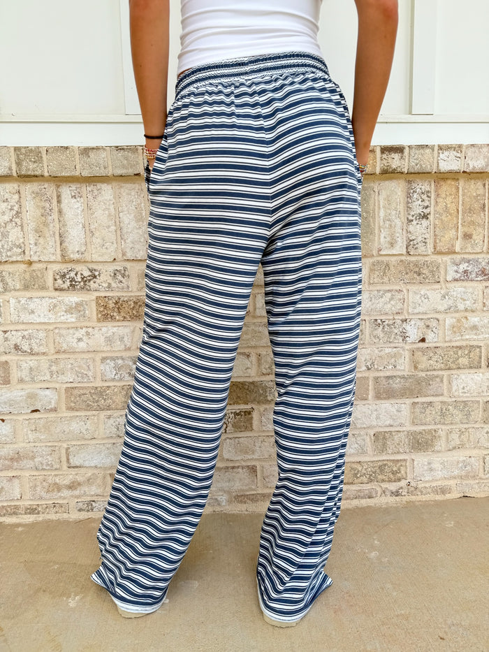 Billie Striped Loungewear Pants