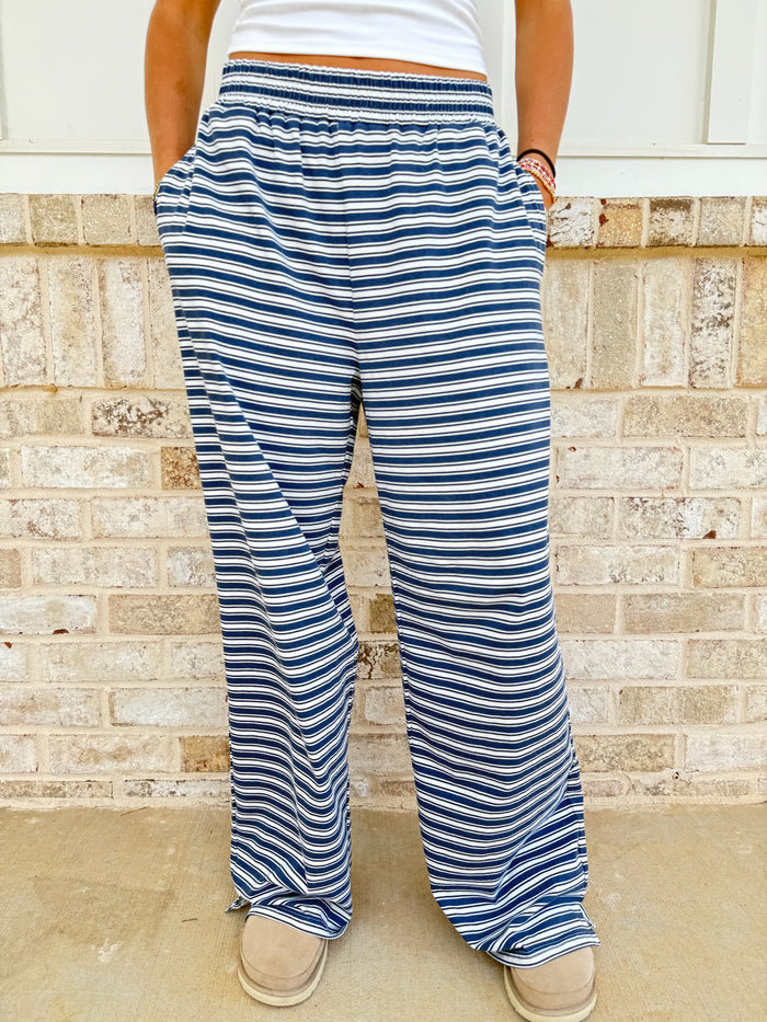 Billie Striped Loungewear Pants