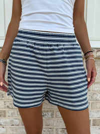 Billie Striped Loungewear Shorts