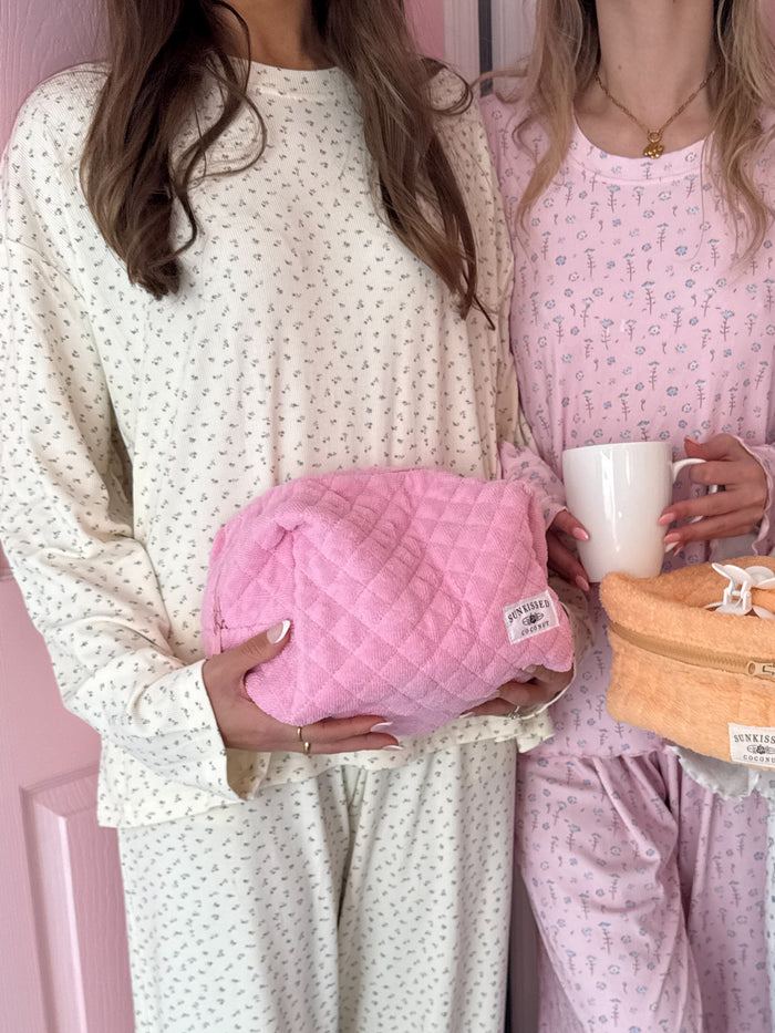 Pale Floral Pajama Pants