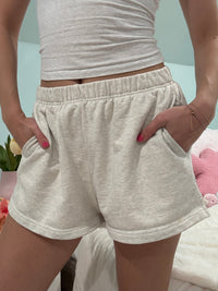 Sunkissedcoconut Embroidered Sweat Shorts 100% Cotton