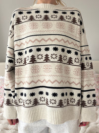 Moose Tracks Winter Sweater