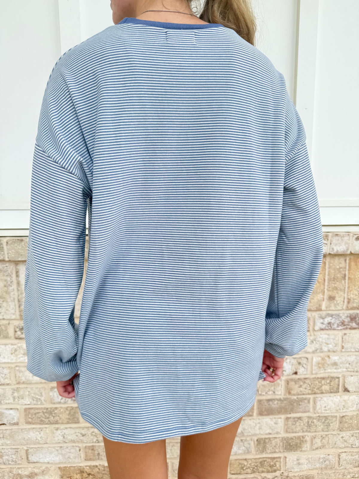 The Chelsea Oversized Soft Striped Set