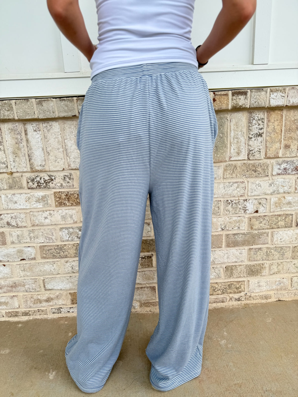 The Chelsea Oversized Soft Striped Set