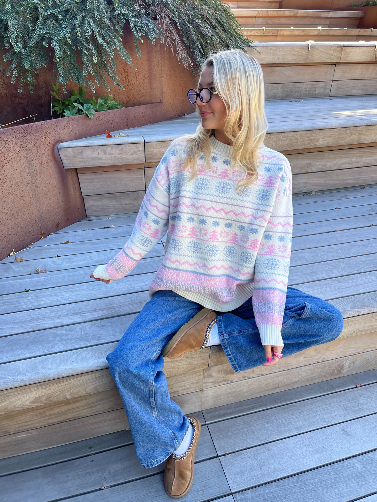Icelandic Lights Winter Sweater
