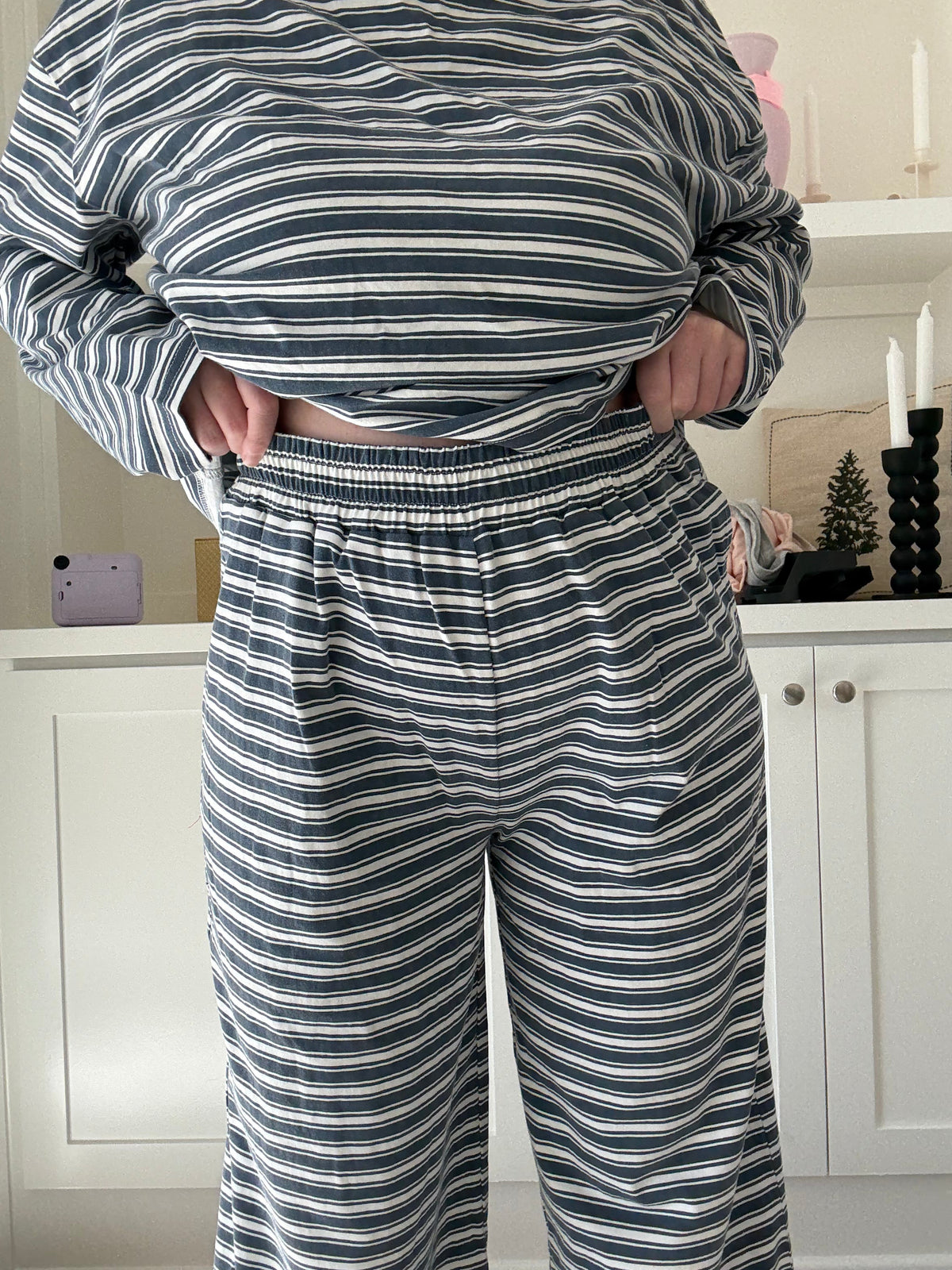 Billie Striped Loungewear Pants