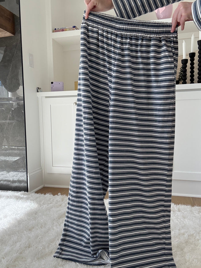 Billie Striped Loungewear Pants