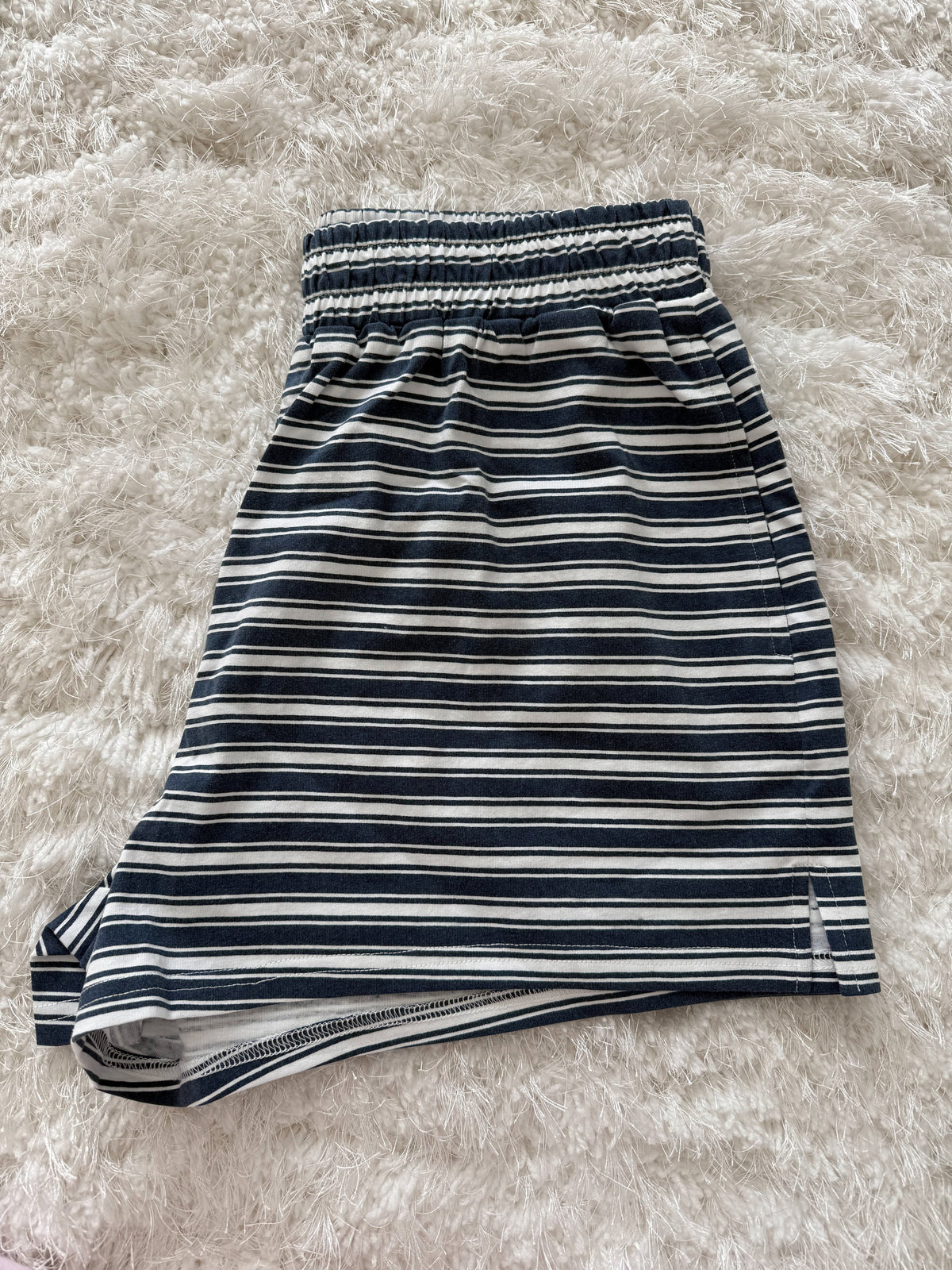 Billie Striped Loungewear Shorts