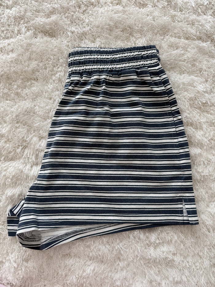Billie Striped Loungewear Shorts