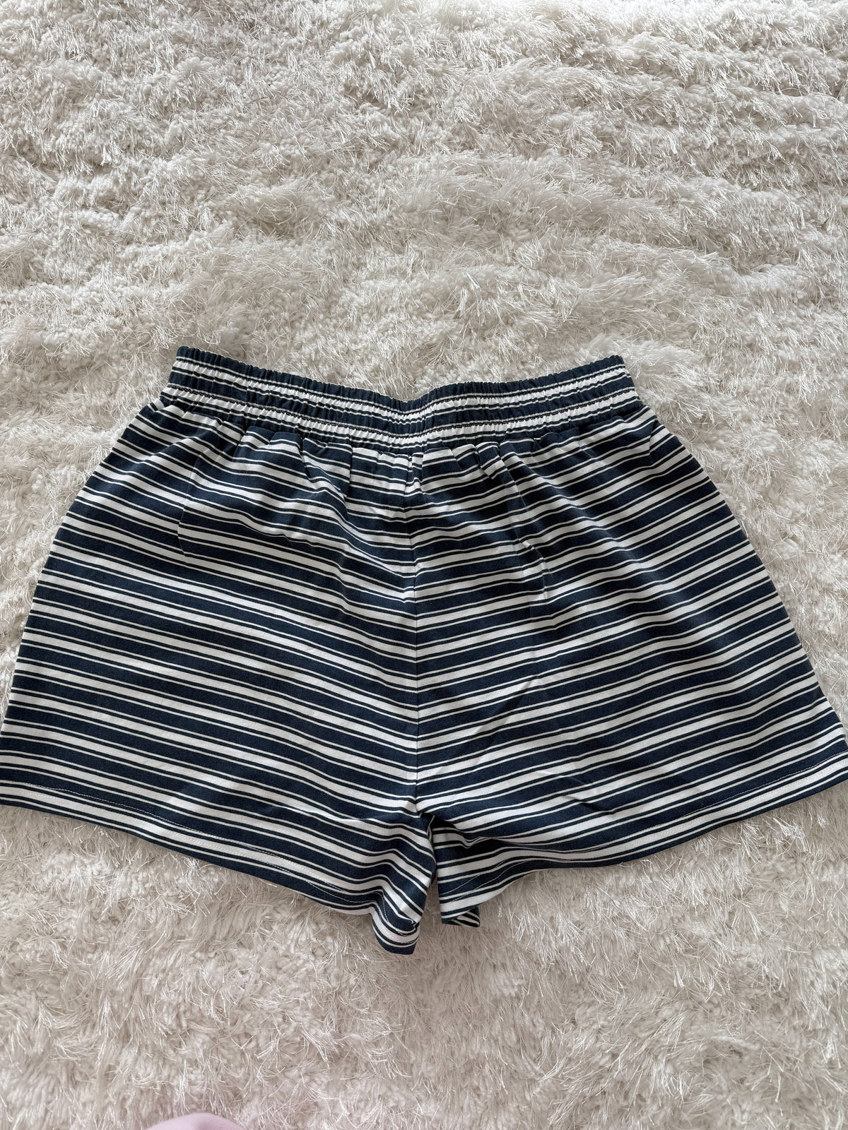 Billie Striped Loungewear Shorts