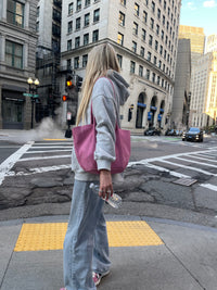 Afternoon Grey Sunkissedcoconut Logo Embroider Hoodie