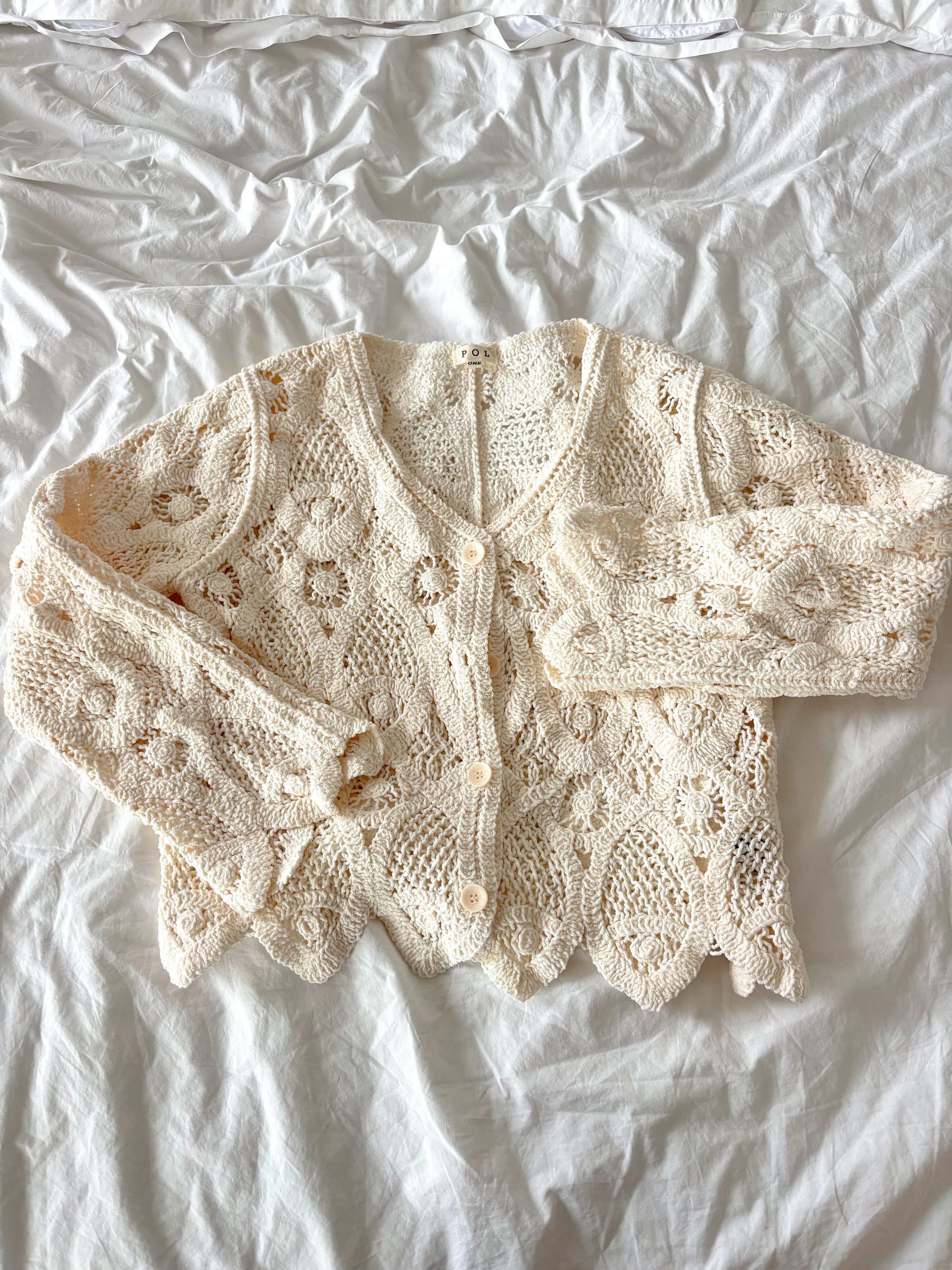 Crochet Cozy Cardigan Sweater