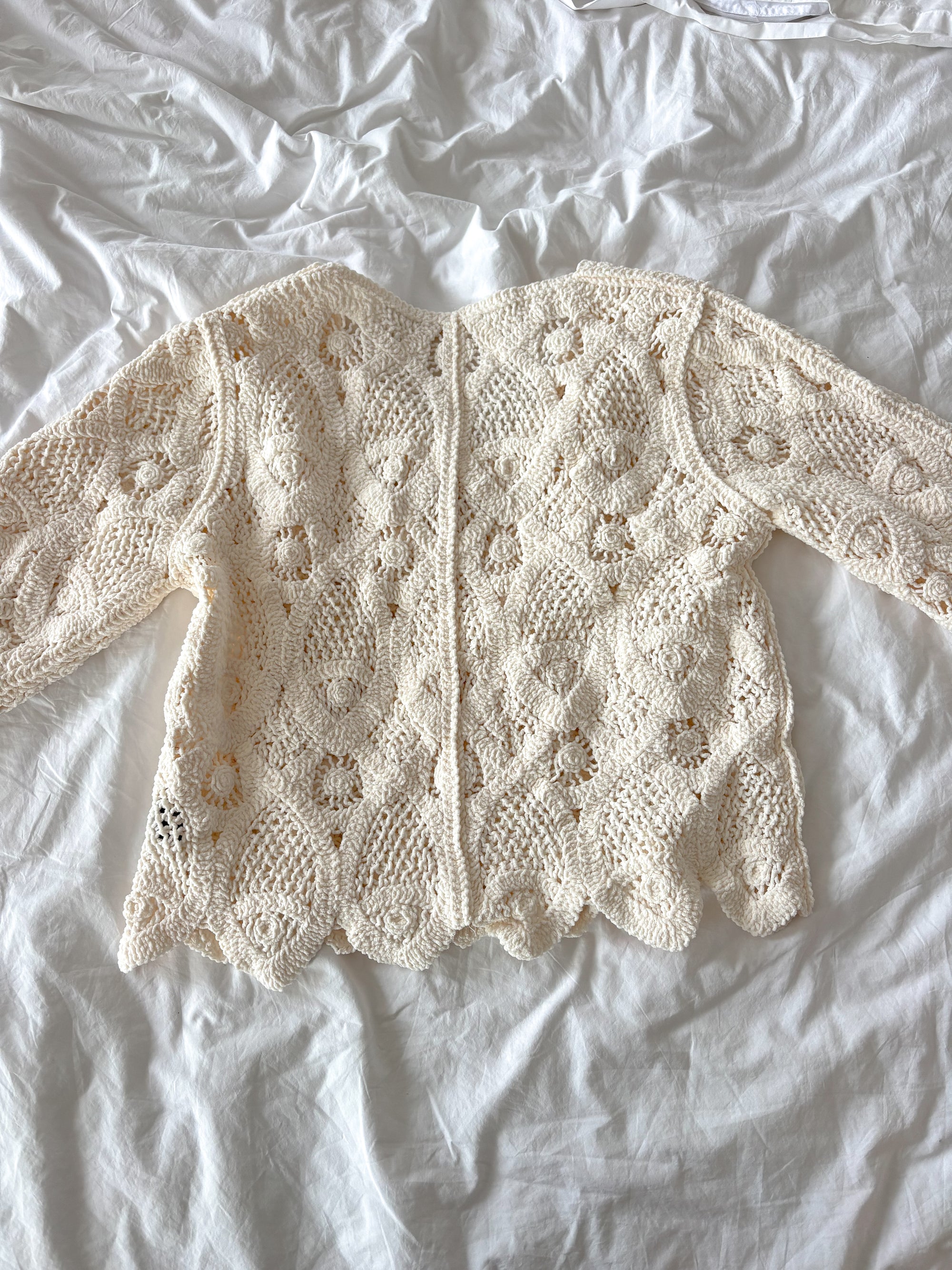 Crochet Cozy Cardigan Sweater