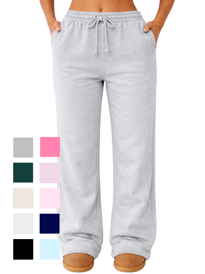 Sunkissedcoconut Plush Signature Flare Sweatpants