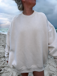 Sandstone Basic Blank Sweatshirt