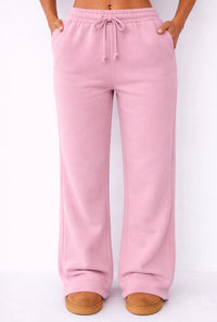 Sunkissedcoconut Plush Signature Flare Sweatpants