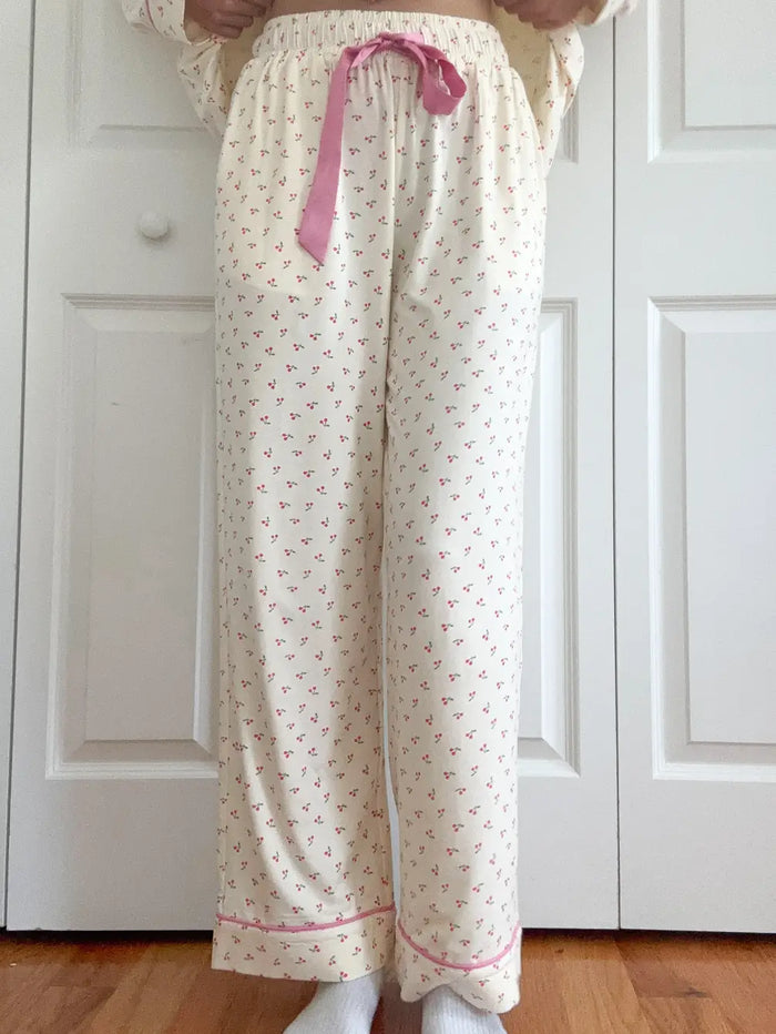 Cherries All Over Pajama Pants