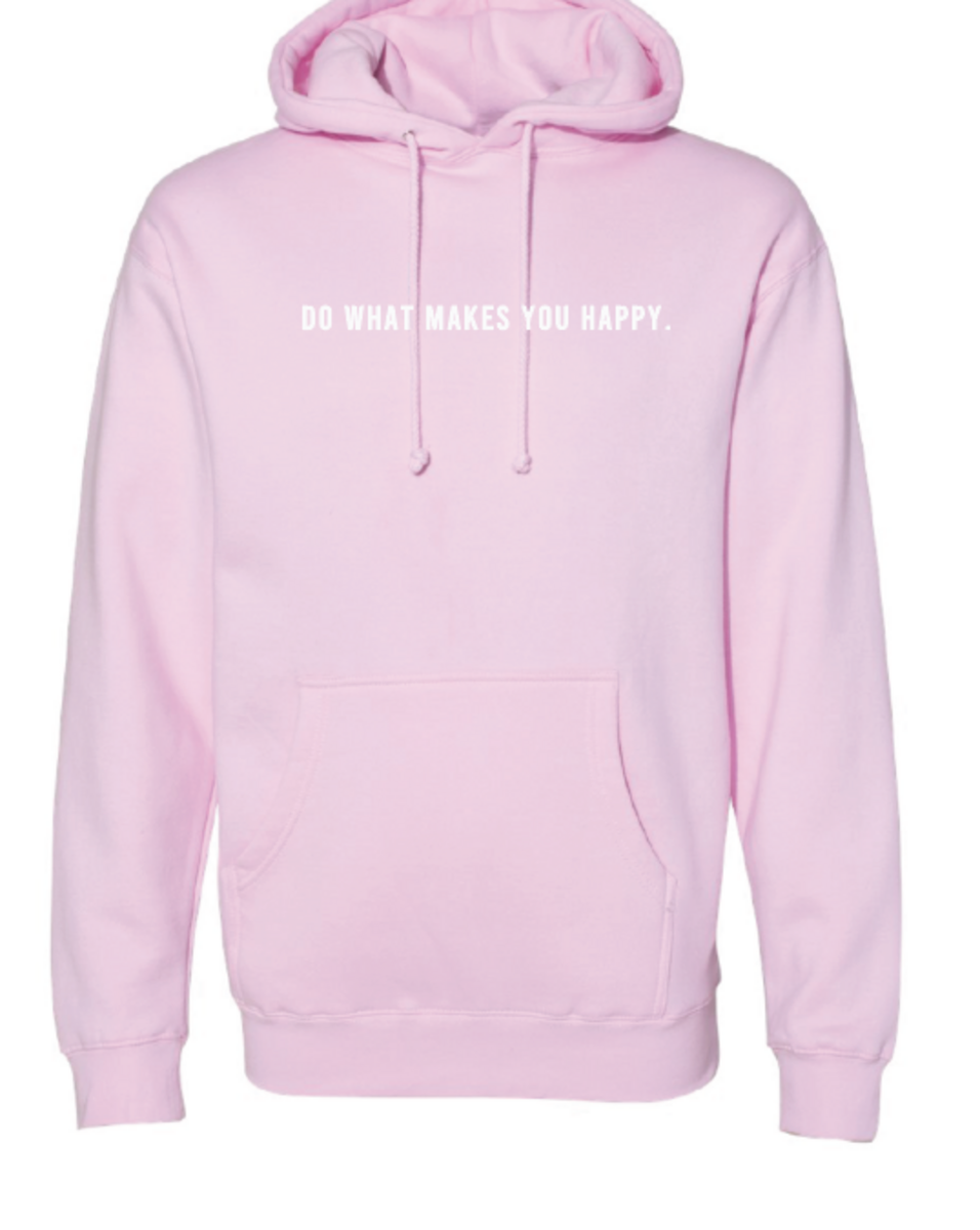 Create A Life You Love Hoodie - Hot Pink – Happy Keeps