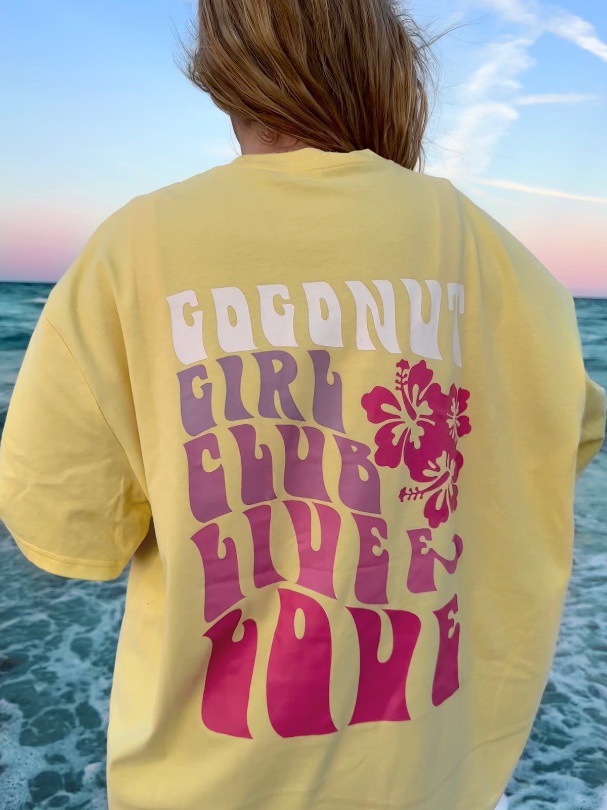 COCONUT GIRL TEE - Sunkissedcoconut