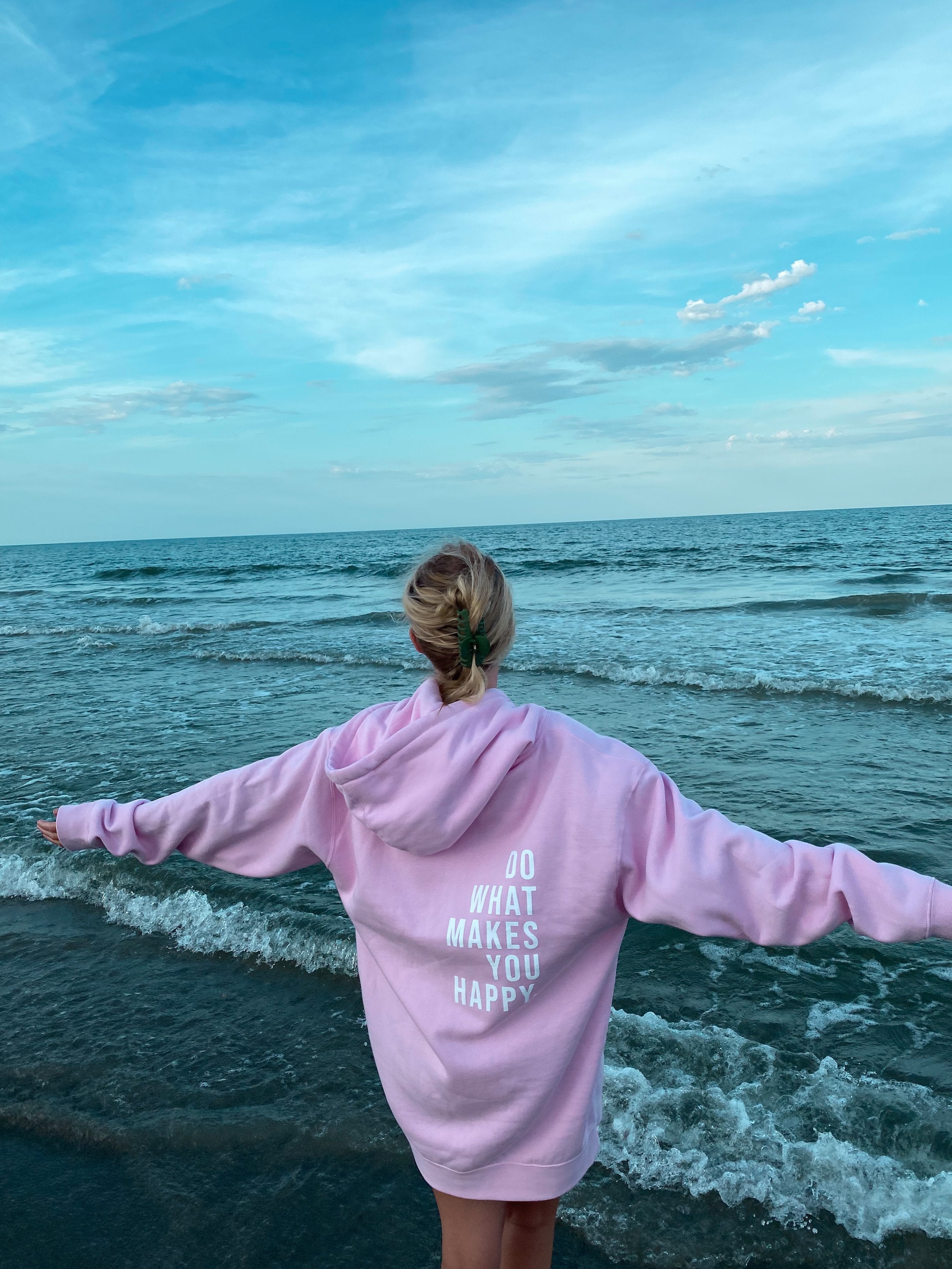 Beach happy clearance hoodie