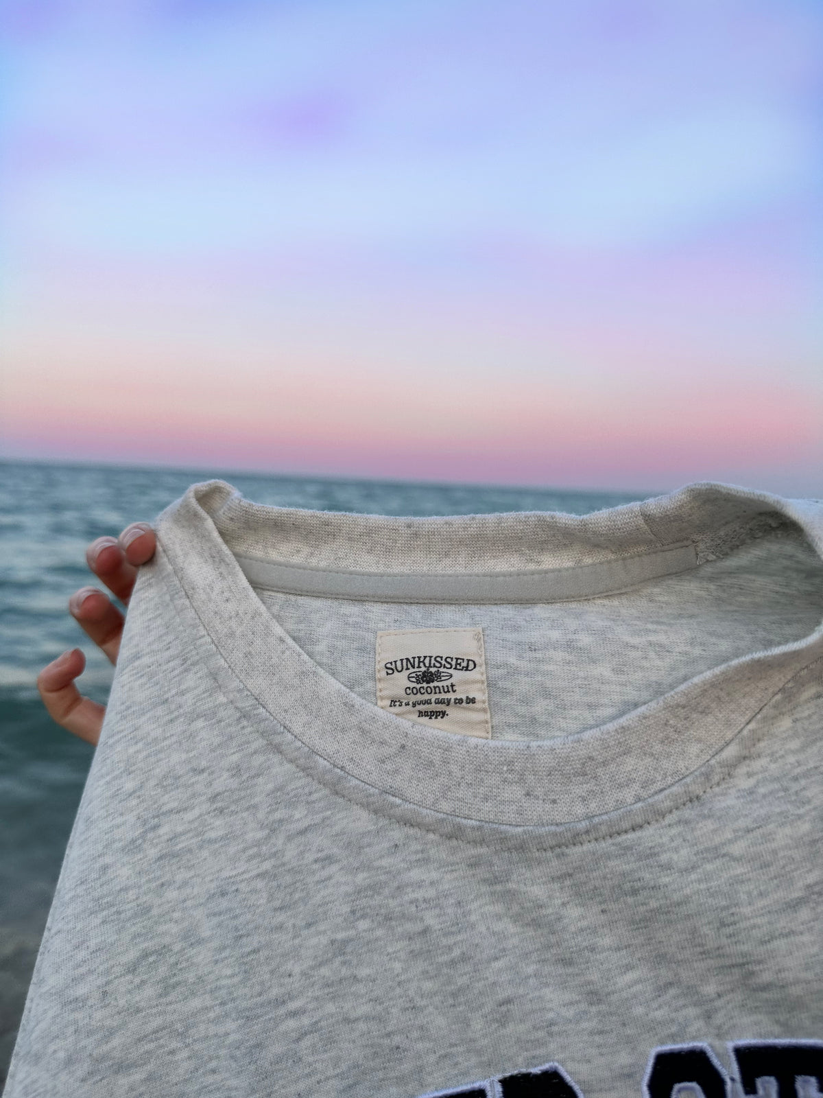 UNITED STATES OF AMERICA EMBROIDER TEE - Sunkissedcoconut