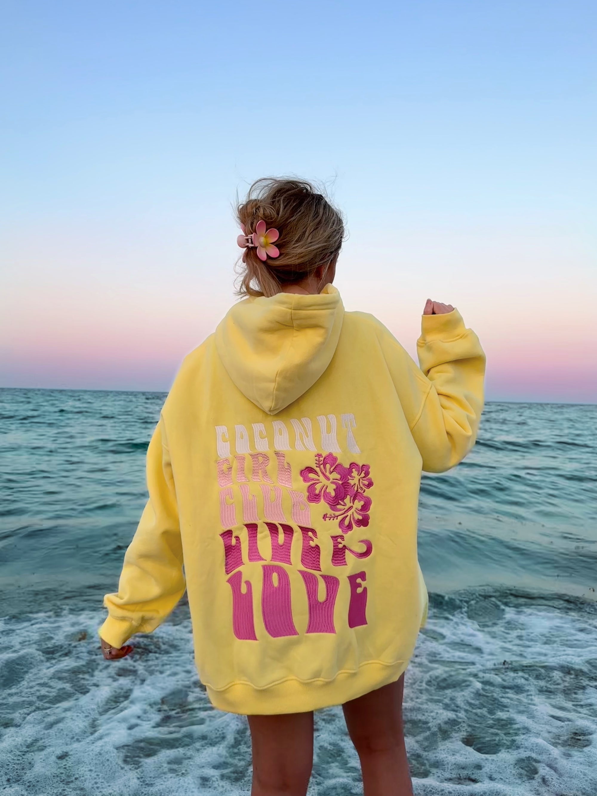 WIND AND SEA (INVER) HOODIE Yellow - www.bleachcolorgrading.com
