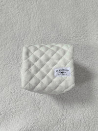 Small Teddy Bear Quilted Handmade Travel Bag