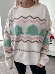 Christmas Tree sweater last one size SMALL